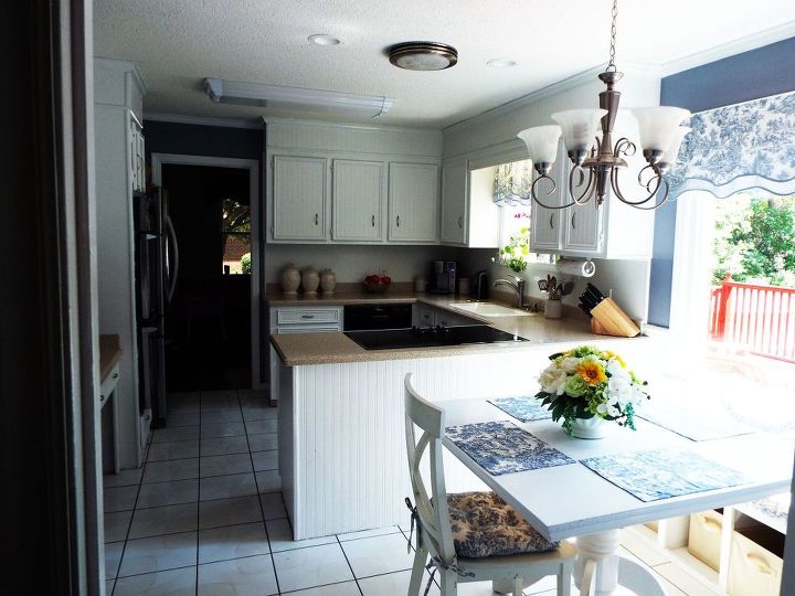 Kitchen Cabinet Refacing Using Wall Paper Hometalk