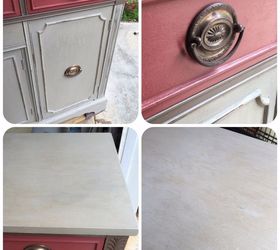 my first chalk paint project, chalk paint, painted furniture, Details