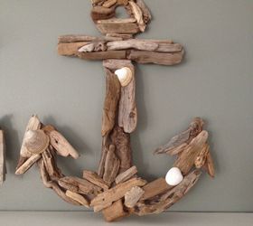 driftwood anchor, crafts, wall decor, My DIY West Coast souvenir