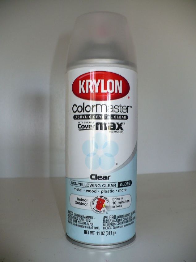 i needed some stress relief today so i spit inside some vases , crafts, Krylon ColorMaster Clear Gloss to Seal SPiT