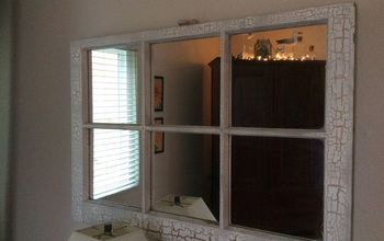 Two Uses for Old Window Frames