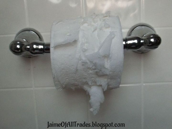 Fabric Toilet Paper Holder | Hometalk Fabric Toilet Paper Holder | Hometalk