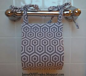 fabric toilet paper holder, bathroom ideas, crafts, storage ideas