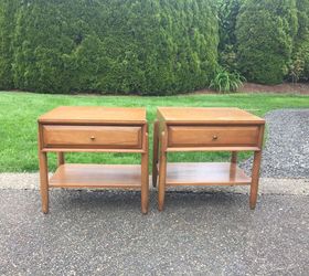 Black Mid Century Modern Nightstand Makeovers Hometalk