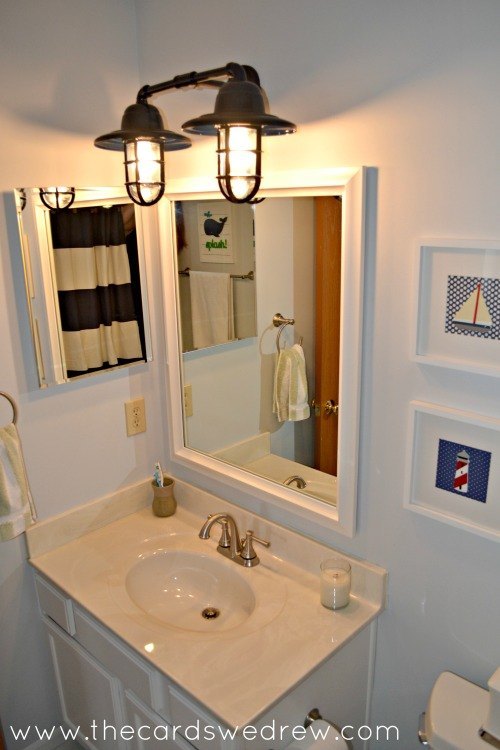 s 11 actually helpful tricks for decorating a small bathroom, bathroom ideas, Replace boring fixtures with interesting ones