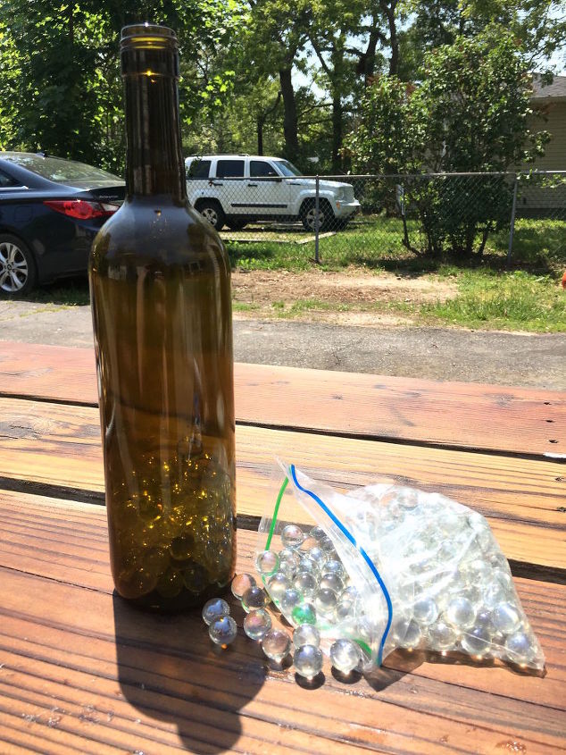 DIY Wine Bottle Tiki Torches Project | Hometalk