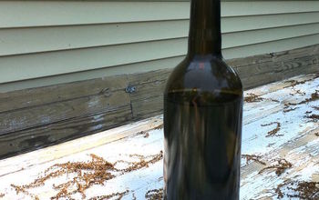 How to Make Cute Wine Bottle Tiki Torches & Repel Mosquitoes