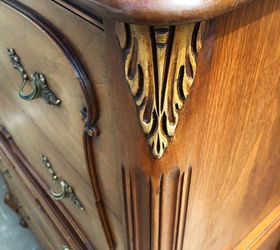 antique french chest of drawers gets a facelift , painted furniture