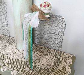 make a chicken wire cloche for your garden or to use in vignettes , crafts, gardening