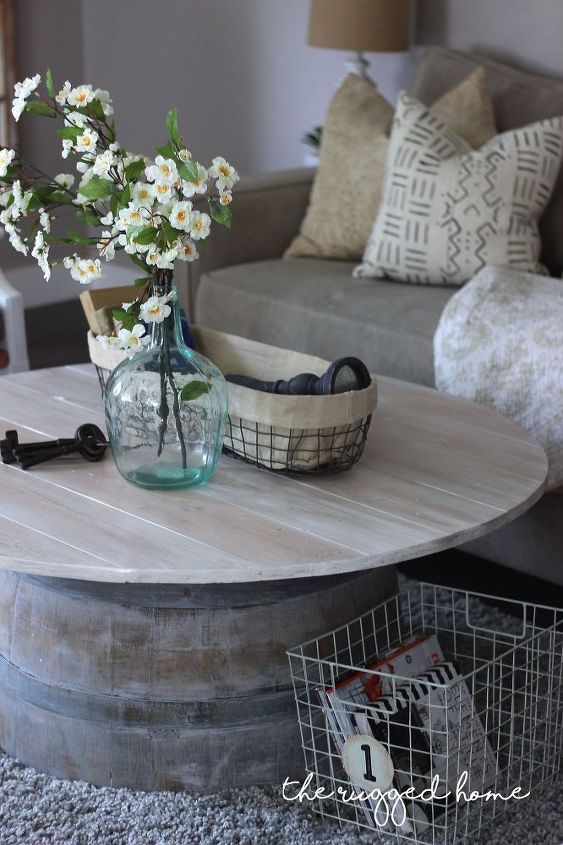 How to Make a Wine Barrel Coffee Table DIY | Hometalk