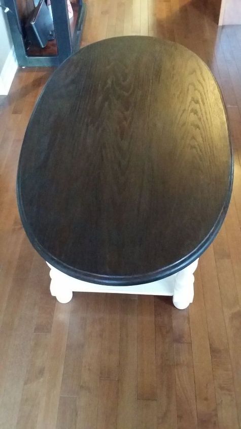 goodwill coffee table, painted furniture