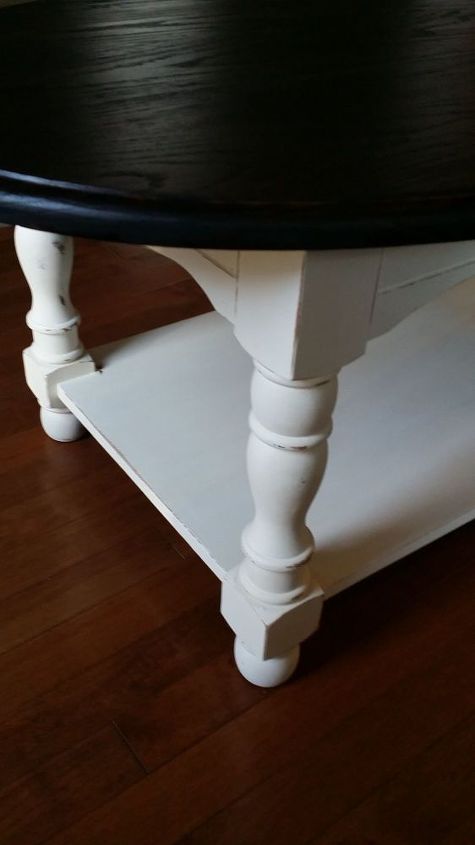 goodwill coffee table, painted furniture