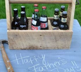 diy father s day caddy, seasonal holiday decor, woodworking projects