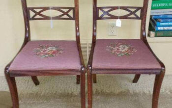 Actualización de una vieja mesa y sillas de hoja abatible