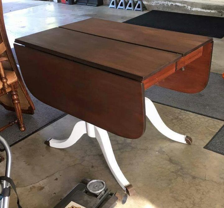 atualizando uma mesa e cadeiras antigas