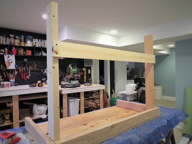 diy a folding workbench, diy, how to, outdoor furniture, woodworking projects