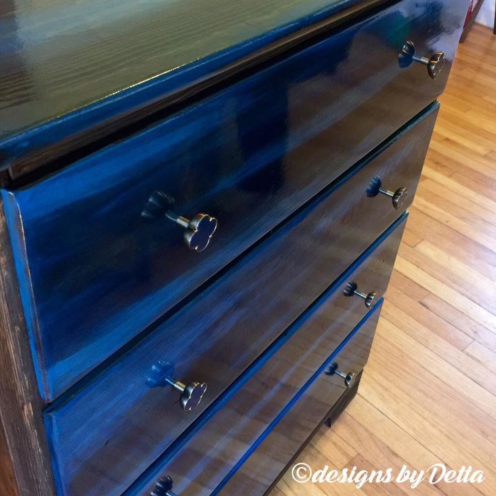 Hand Me Down Dresser Into Work Of Art Using Unicorn Spit Hometalk