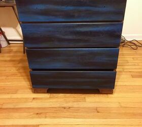 hand me down dresser into work of art using unicorn spit, A coat of Tung Oil to bring out the color