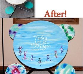 children s table spitacular makeover , painted furniture