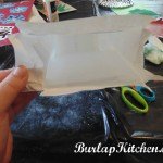 how to turn empty flour sugar bags into gift bags, crafts, how to, repurposing upcycling
