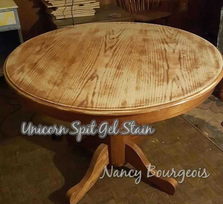 facebook yardsale site table upcycled with unicorn spit