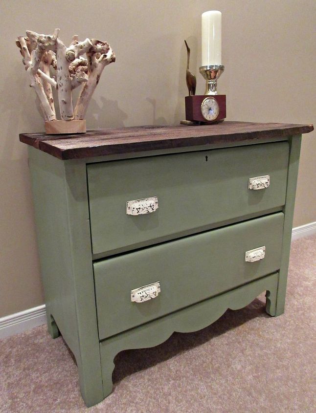 Rustic Sage Dresser Hometalk