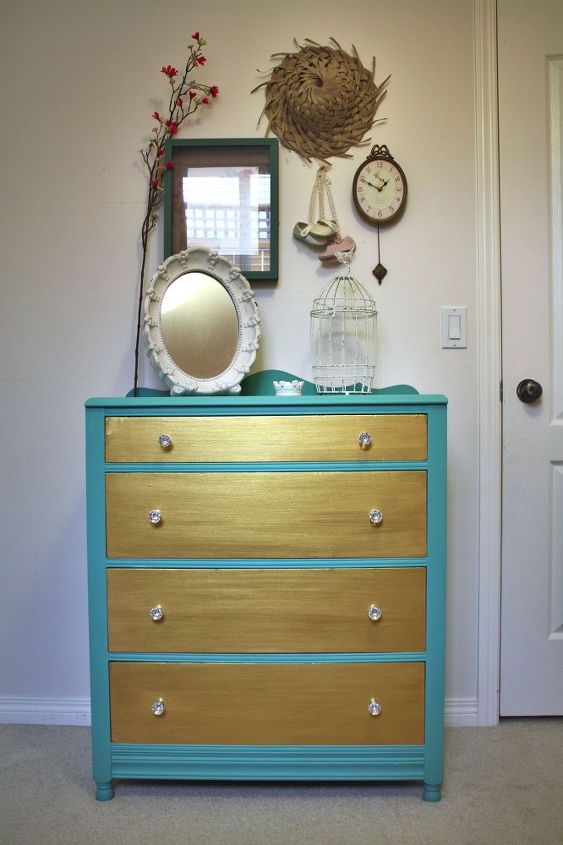 Charming Two Tone Dresser Hometalk