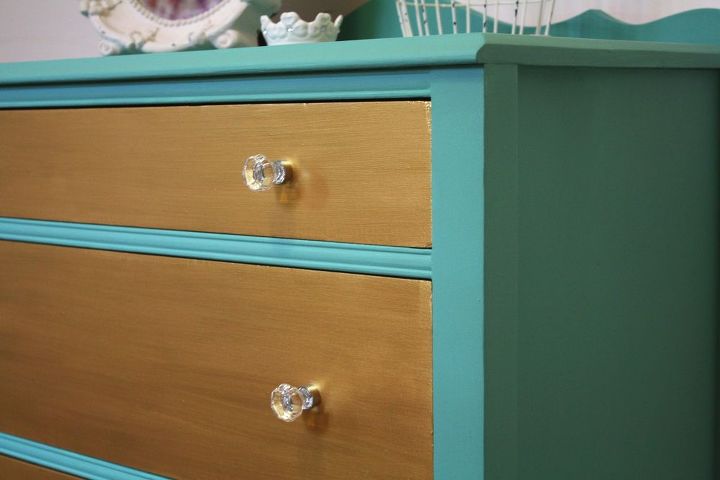 Charming Two Tone Dresser Hometalk