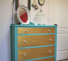 Charming Two Tone Dresser Hometalk