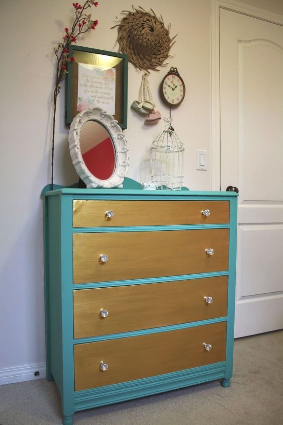 Charming Two Tone Dresser Hometalk
