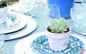 Put Together an Outdoor Table Setting With Thrift Shop Finds