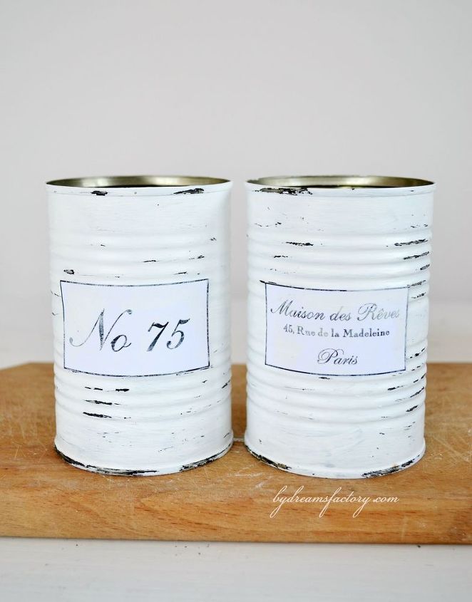 latas recicladas shabby french