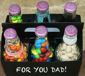 diy six pack of treats for dad on father s day, seasonal holiday decor