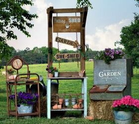 when you don t have room for a she shed, outdoor living
