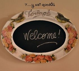 with old plates and saucers , crafts, repurposing upcycling, wall decor