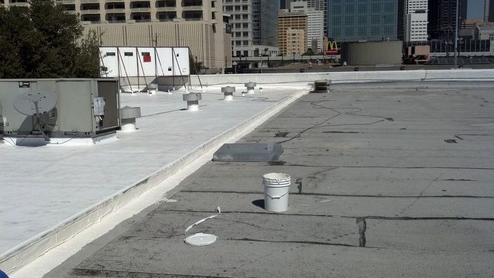 roof coatings, roofing