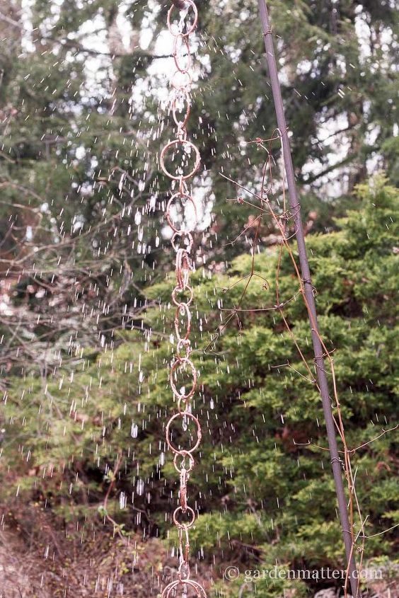 make your own rain chain, crafts, gardening, how to