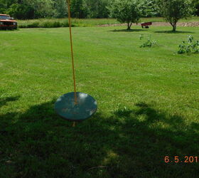 diy disc swing, outdoor furniture, outdoor living