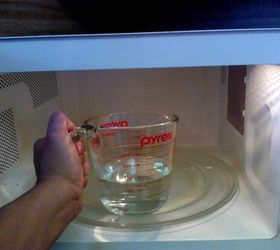 s 12 green cleaning tricks that will actually save you time money, cleaning tips, Use vinegar for no scrub microwave cleaning