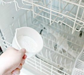 s 12 green cleaning tricks that will actually save you time money, cleaning tips, Or use a cup to rejuvenate your dishwasher