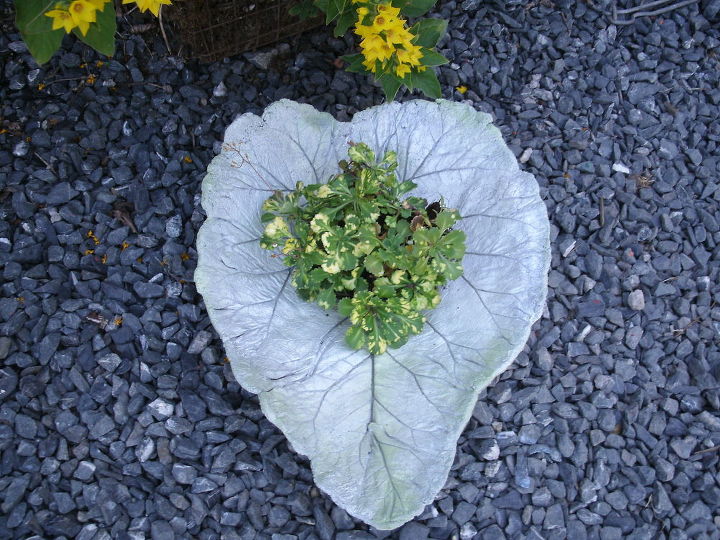 weekend leaf casting classes, concrete masonry, crafts, flowers, gardening