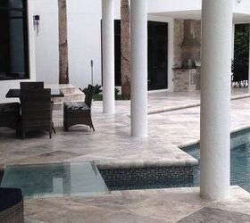 travertine patio the perfect solution for outdoor living areas