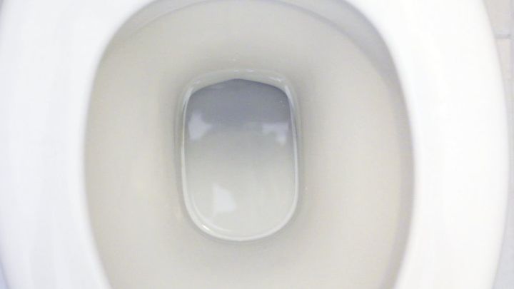 green toilet bowl cleaner