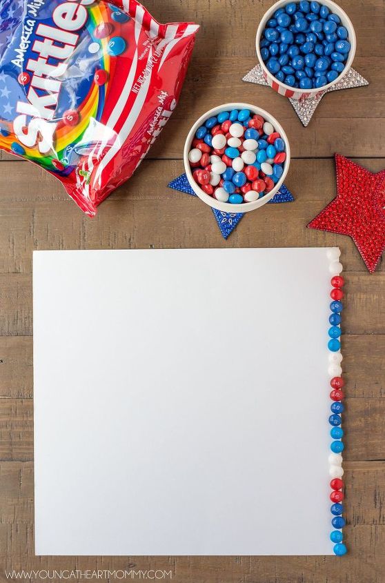 patriotic flag frame, crafts, how to, patriotic decor ideas, seasonal holiday decor