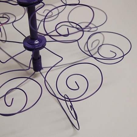make a wire cupcake stand, crafts, how to