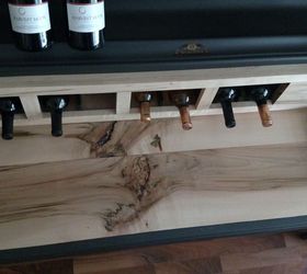 upright piano to wine rack