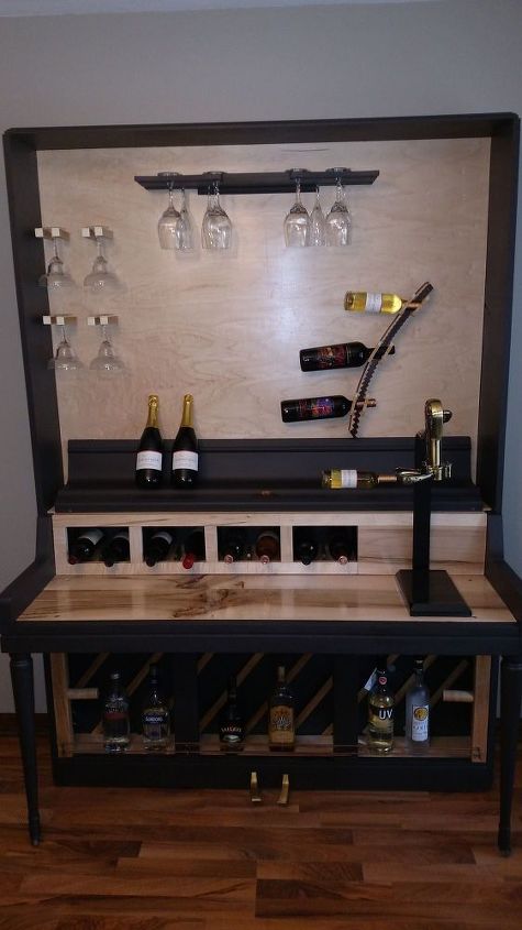 Wine Rack Music Upright Piano to Wine Rack | Hometalk