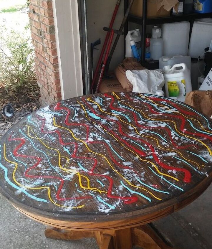 Busted to Beautiful: a UNICORN SPiT Table Transformation! | Hometalk