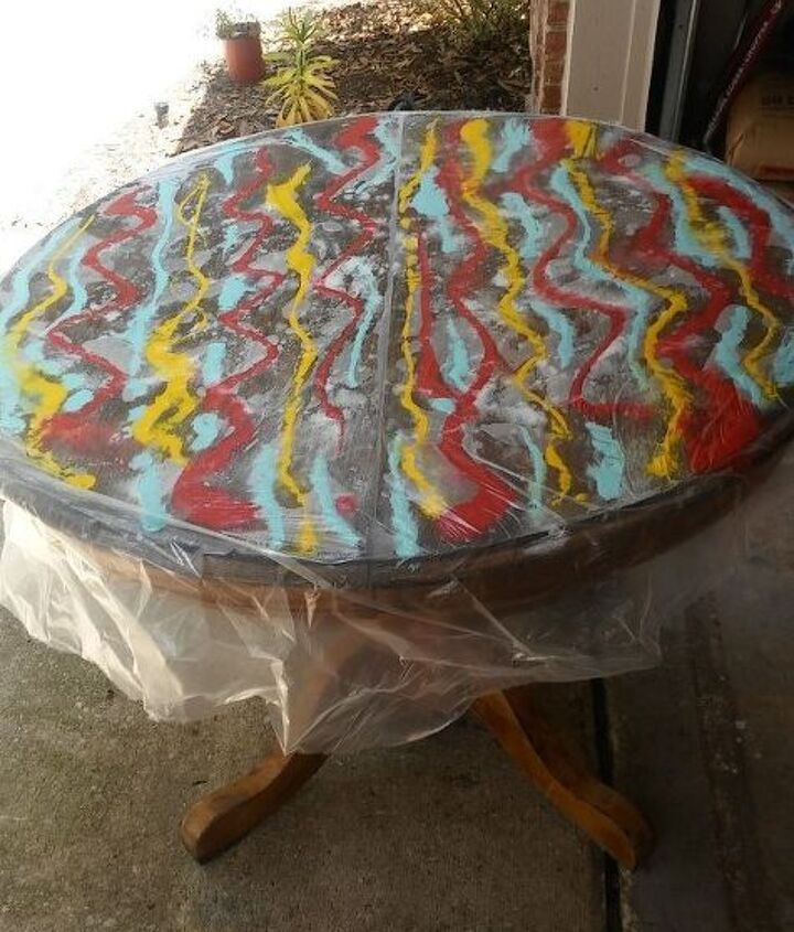 busted to beautiful a unicorn spit table transformation painted furniture