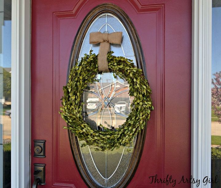 3 easy diy boxwood wreaths for about 2 a piece, crafts, wreaths